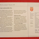 Rahakirje 5 euroa Poro ,Lappi.Maakuntien eläimet sarjasta - pikkukuva 4