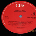 *LP* JAMES TAYLOR Never Die Young - pikkukuva 5