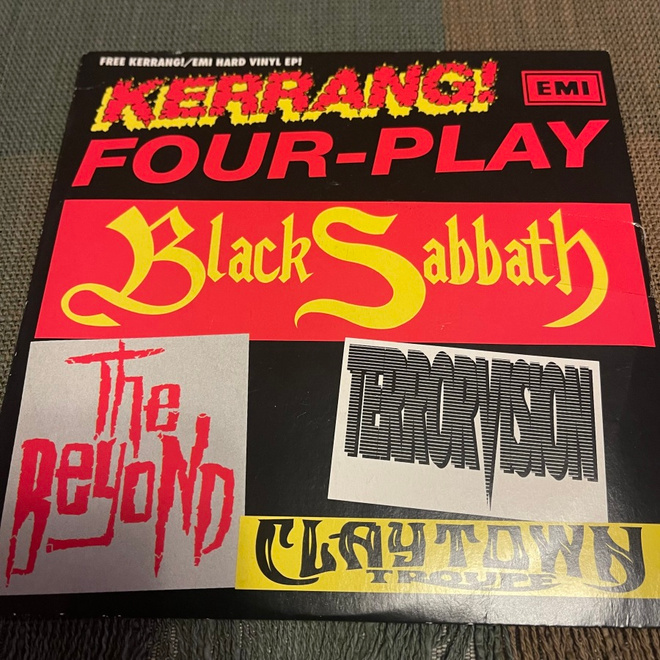 KERRANG - singlet * mm. Black Sabbath, Candlemass, * UK 1992