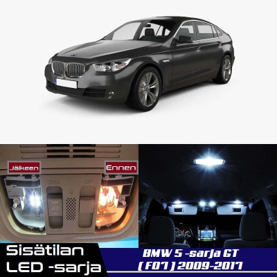 BMW 5 GT (F07) Sisätilan LED-sarja 20-osainen