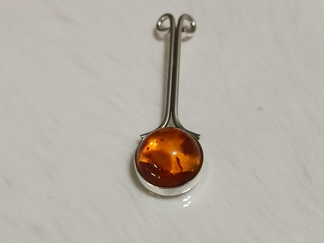 Desing Einer B. Fehrn Denmark hopea riipus meripihka Amber 8