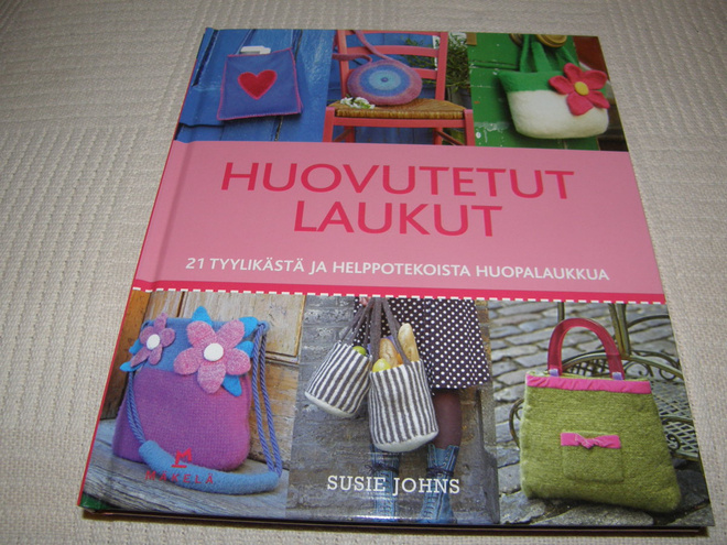 Susie Johns Huovutetut laukut