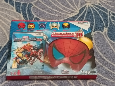 Marvel Super Heroes 3D Nintendo Wii Uusi