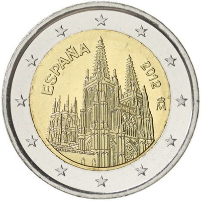 Espanja 2012 2 € Burgos UNC