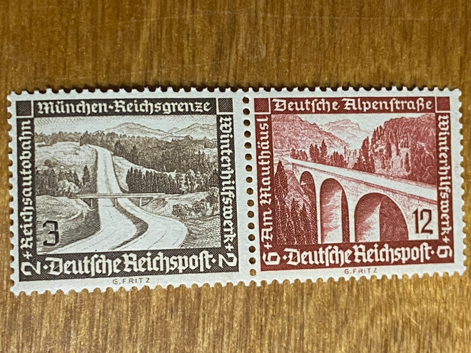 SAKSA REICH TALVIAPU 1936 VIHKOMERKIT**