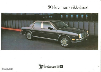 Buick Skylark ja Chevrolet Citation -esite, 1981