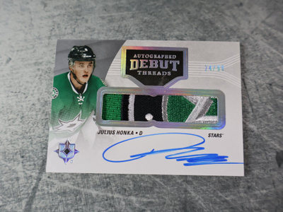 Julius Honka 2016-17 Ultimate Debut Threads