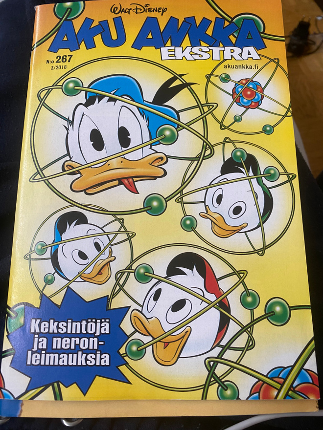 Aku Ankka Ekstra 267 Keksintöjä ja neronleimauksia
