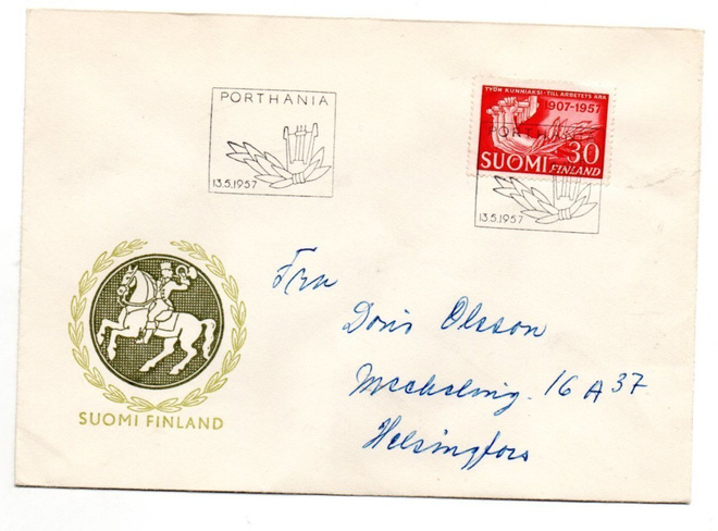 Porthania: (erikoisleima  13.5.1957)