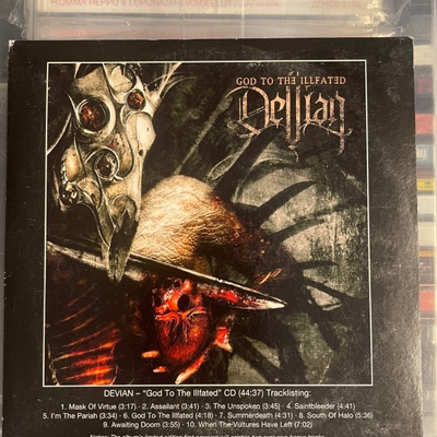 DEVIAN - God To The Illfated cd (pahvikuori) Thrash, Black M