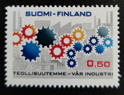 1970 Teollisuutemme 0,50 mk **