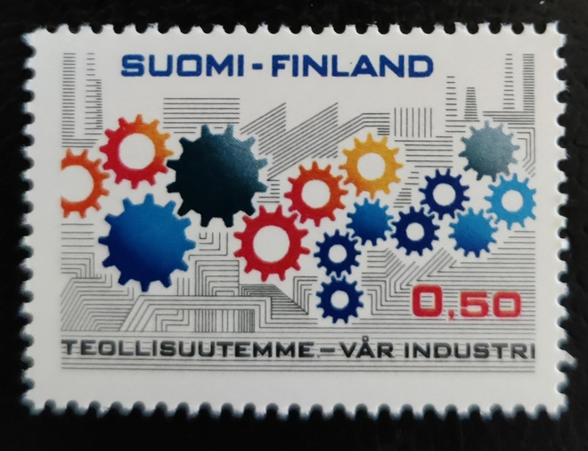 1970 Teollisuutemme 0,50 mk **