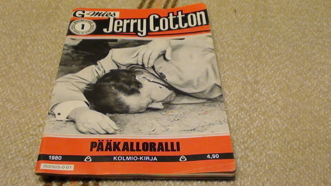 JERRY COTTON NO 1/1980 - Pääkalloralli