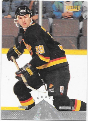 1996-97 Pinnacle #235 Larry Courville Vancouver Canucks goon