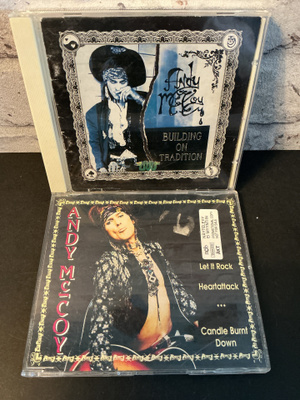 ANDY McCOY: cd + promosinkku