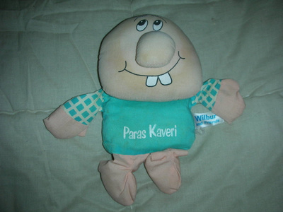 vintage Wilbur pehmonukke paras kaveri