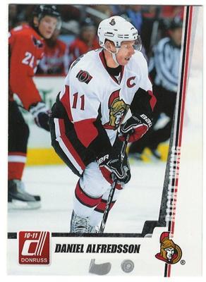 10-11 Donruss #21 Daniel Alfredsson