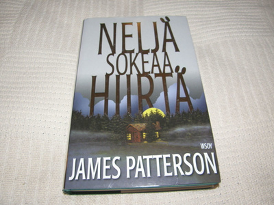 James Patterson Neljä sokeaa hiirtä -sid