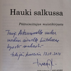 Tapani Ruokanen: Hauki salkussa (omiste + signeeraus) - pikkukuva 2