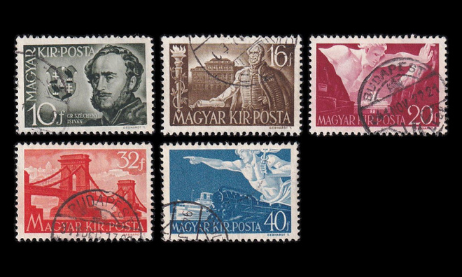 Unkari 660-4 o Poliitikko István Széchenyi (1941)