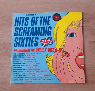 HITS OF THE SCREAMING SIXTIES WW 5124 1982 Englanti