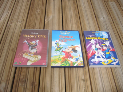 3 x hienokuntoiset walt disney elokuvat !