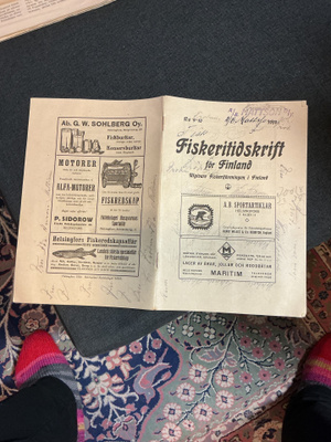 Finland fisketidskrift 1920