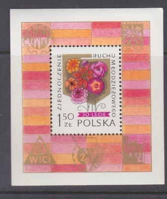 Puola 1978 blokki 72 postituoreena.