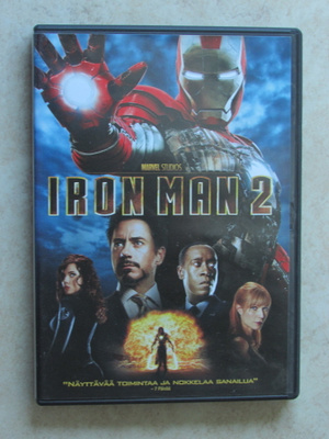 Iron Man 2, DVD. Robert Downey Jr.