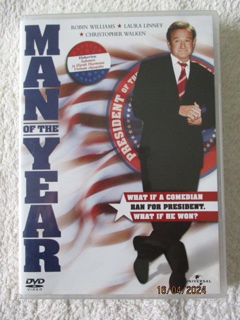 MAN OF THE YEAR (DVD) Robin Wiliams