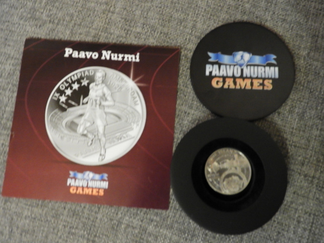 Juhlamitali Paavo Nurmi Games