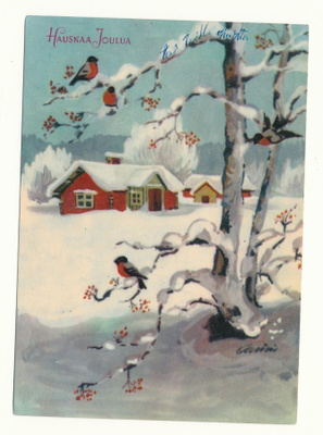 Mirja VÄNNI - Punaisen tuvan pihapiiri - kulk. 1964