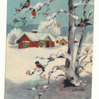 Mirja VÄNNI - Punaisen tuvan pihapiiri - kulk. 1964 - pikkukuva 1