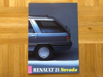 Esite Renault 21 Nevada 1987