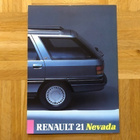 Esite Renault 21 Nevada 1987 - pikkukuva 1