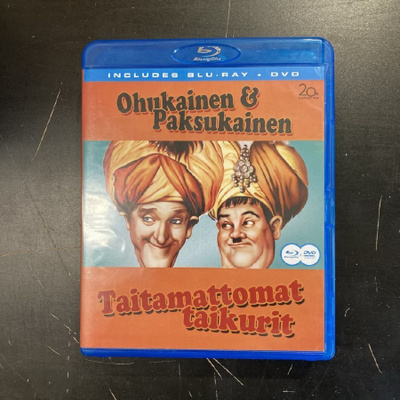 Ohukainen ja Paksukainen - Taitamattomat Blu-ray+DVD