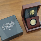 Star Wars kultaraha - .999 1/4 troy Oz - Yoda + muita - pikkukuva 4