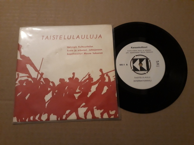 Helsingin Kulttuuritalon Kuoro - Taistelulauluja ep ps 1969