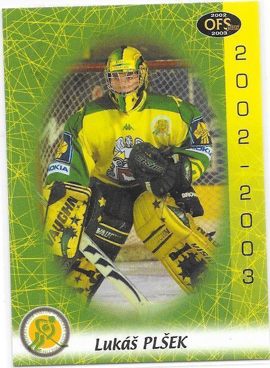 2002-03 OFS plus #73 Lukas Plsek Vsetin Tsekki MV