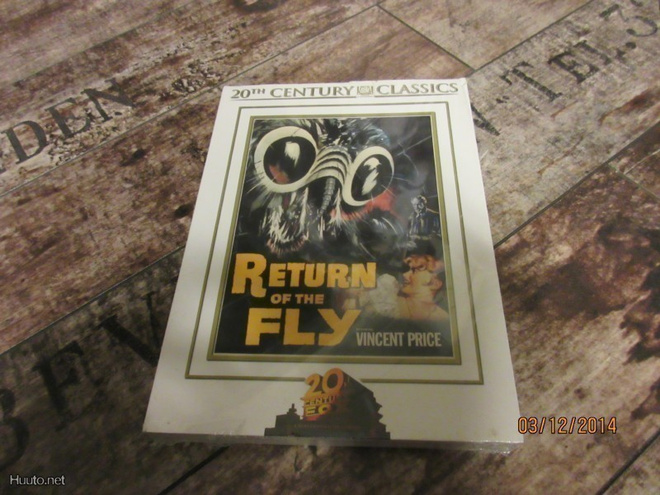 Return of the Fly (1959) DVD *uusi*