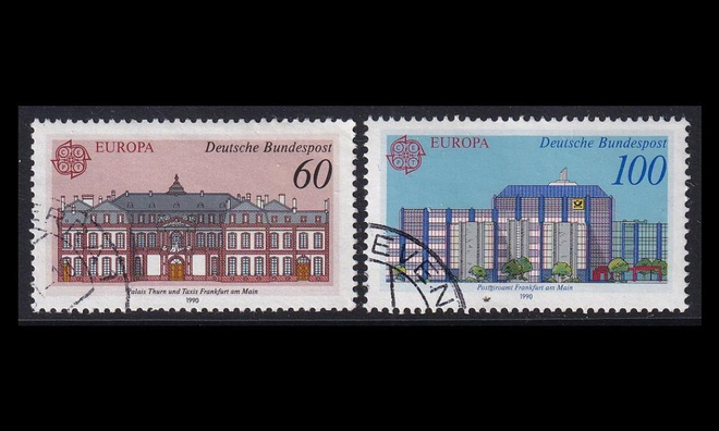 Saksa 1461-2 o Europa postirakennuksia (1990)