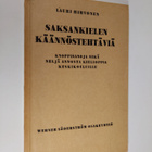 Lauri Hirvonen : Saksankielen käännöstehtäviä : knoppisan... - pikkukuva 1