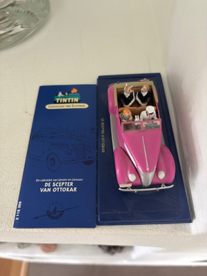 Tintin auto - Kuningas Ottokarin valtikka