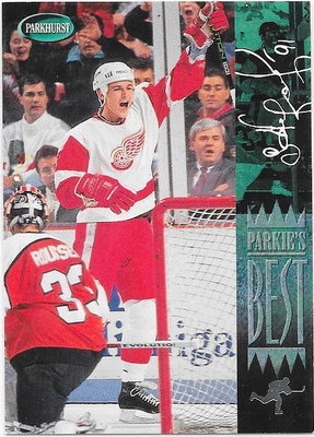1994-95 Parkhurst Parkies Best #305 Sergei Fedorov Detroit