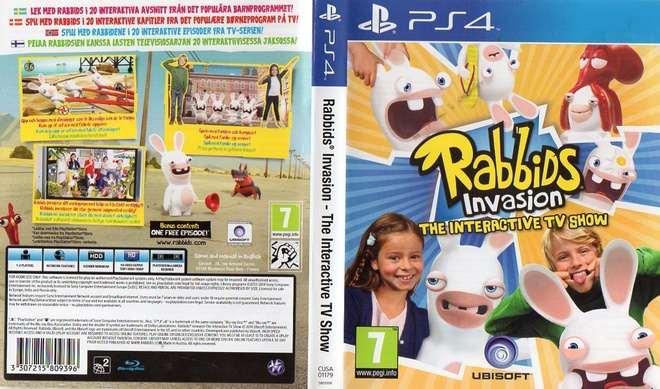 rabbids invasion the interactive tv show	(32 598)	k		PS4