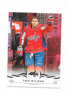 2018-19 Upper Deck #439 Tom Wilson , Washington Capitals