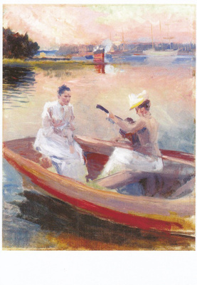 Albert Edelfelt: Kesäilta Haikossa, Porvoo