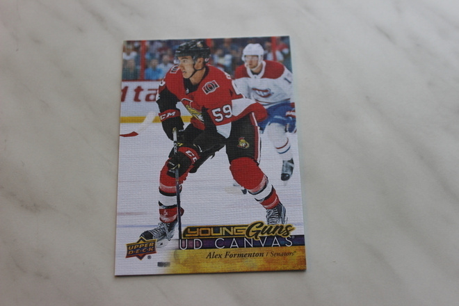 2017-18 Upper Deck S2 Canvas Young Guns Alex Formenton