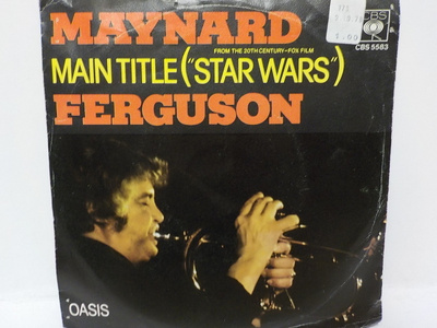 MAYNARD FERGUSON - MAIN TITLE ( STAR WARS ) VG+/VG+ 7"