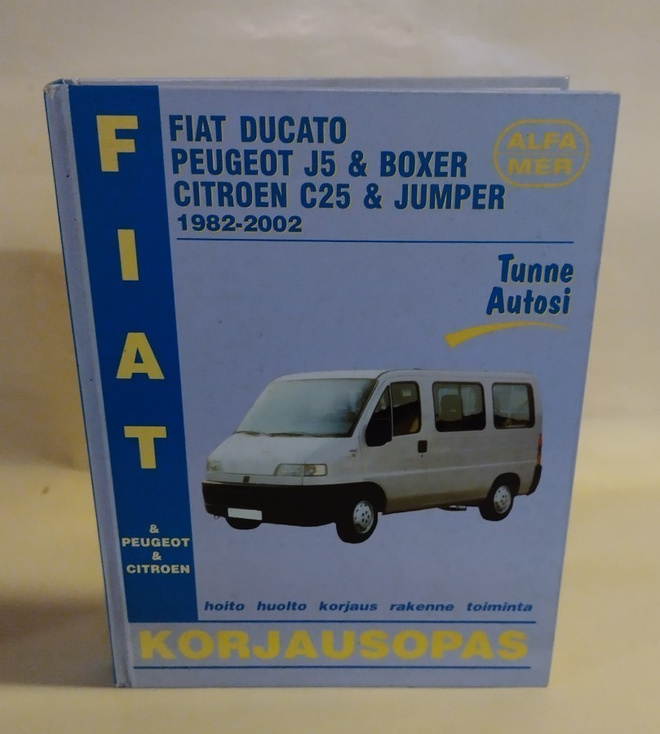 FIAT/PEUGEOT/CITROEN 1982-2002 KORJAUSOPAS